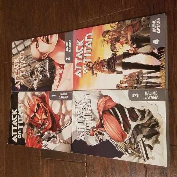 Kodansha Comics Other - Attack On Titan Volumes 1-4